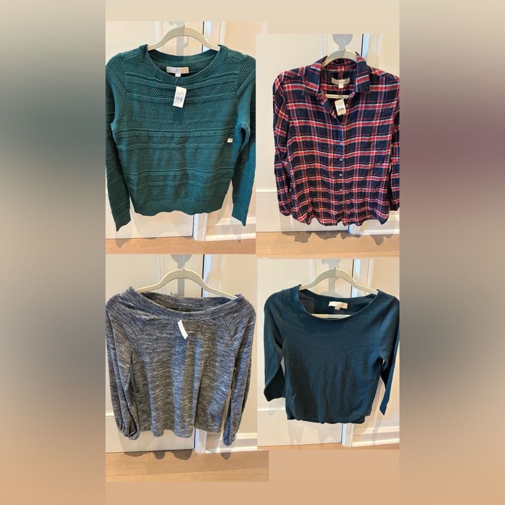 LOFT tops bundle sizes xs/s most NWT